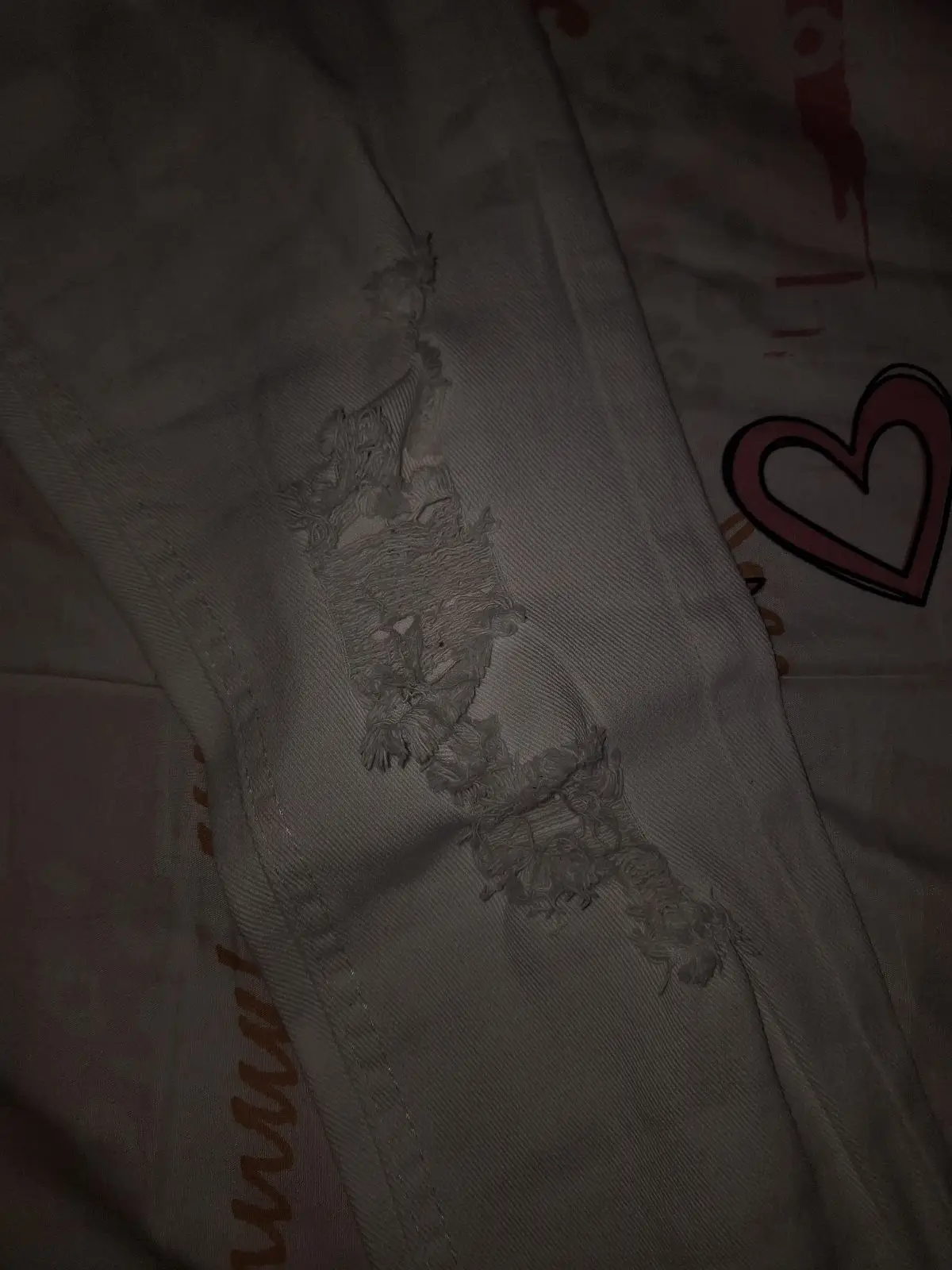 Mr Price White Ripped Jeans