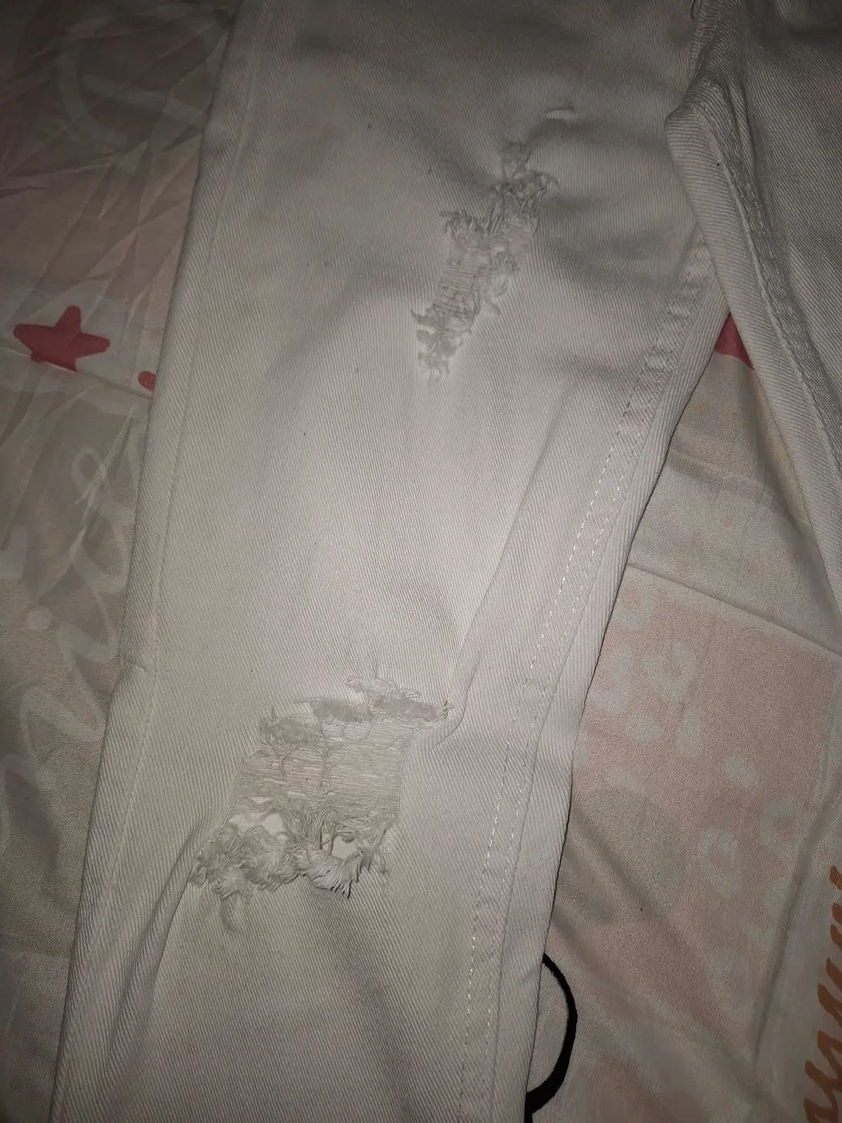 Mr Price White Ripped Jeans