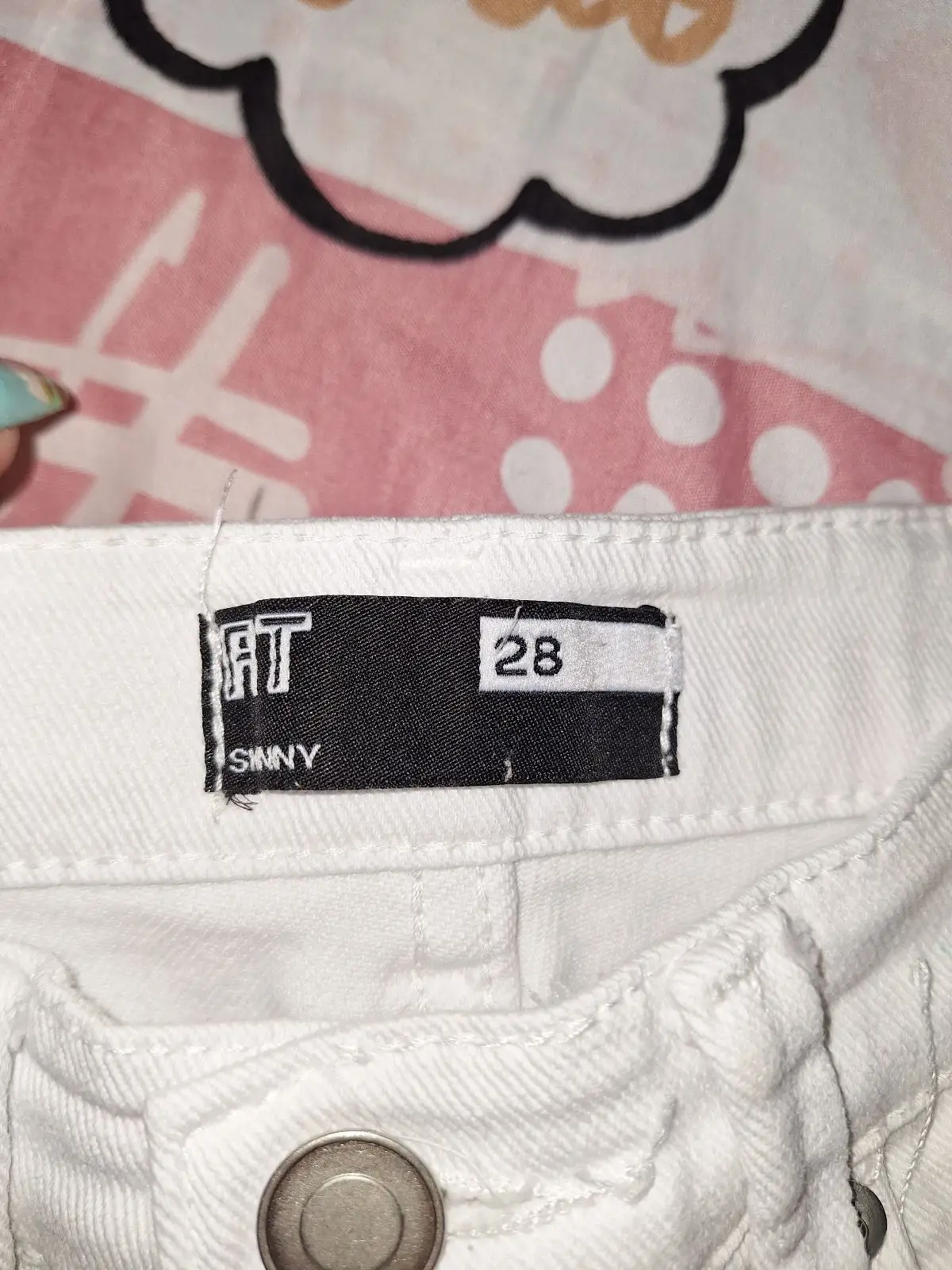Mr Price White Ripped Jeans