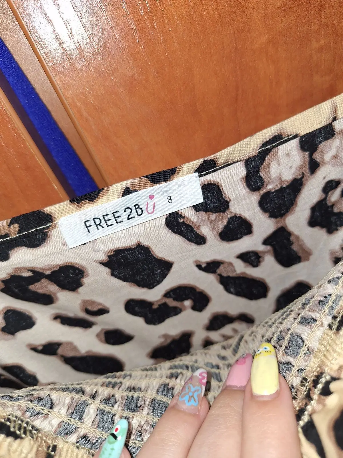 Edgars Leopard Print Dress Size 8