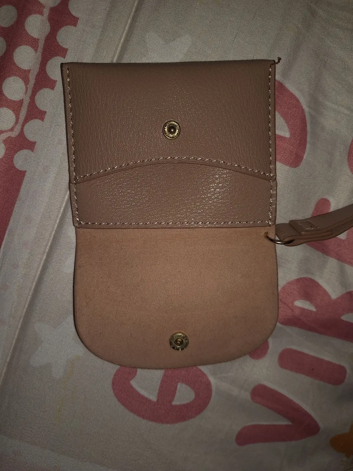 Refinery Nude Card Holder with Strap