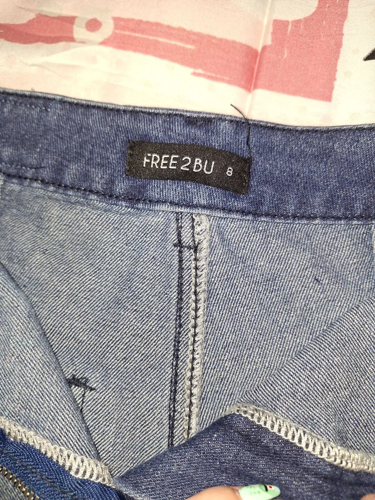 Edgars Denim Skort Size 8