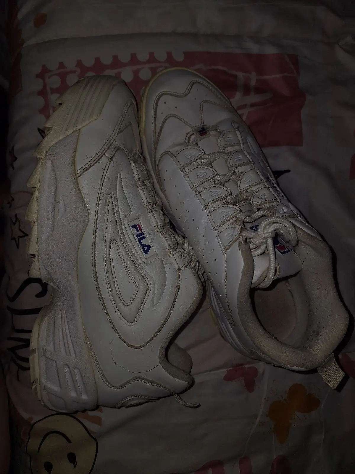 Fila Disruptors White Chunky Sneakers