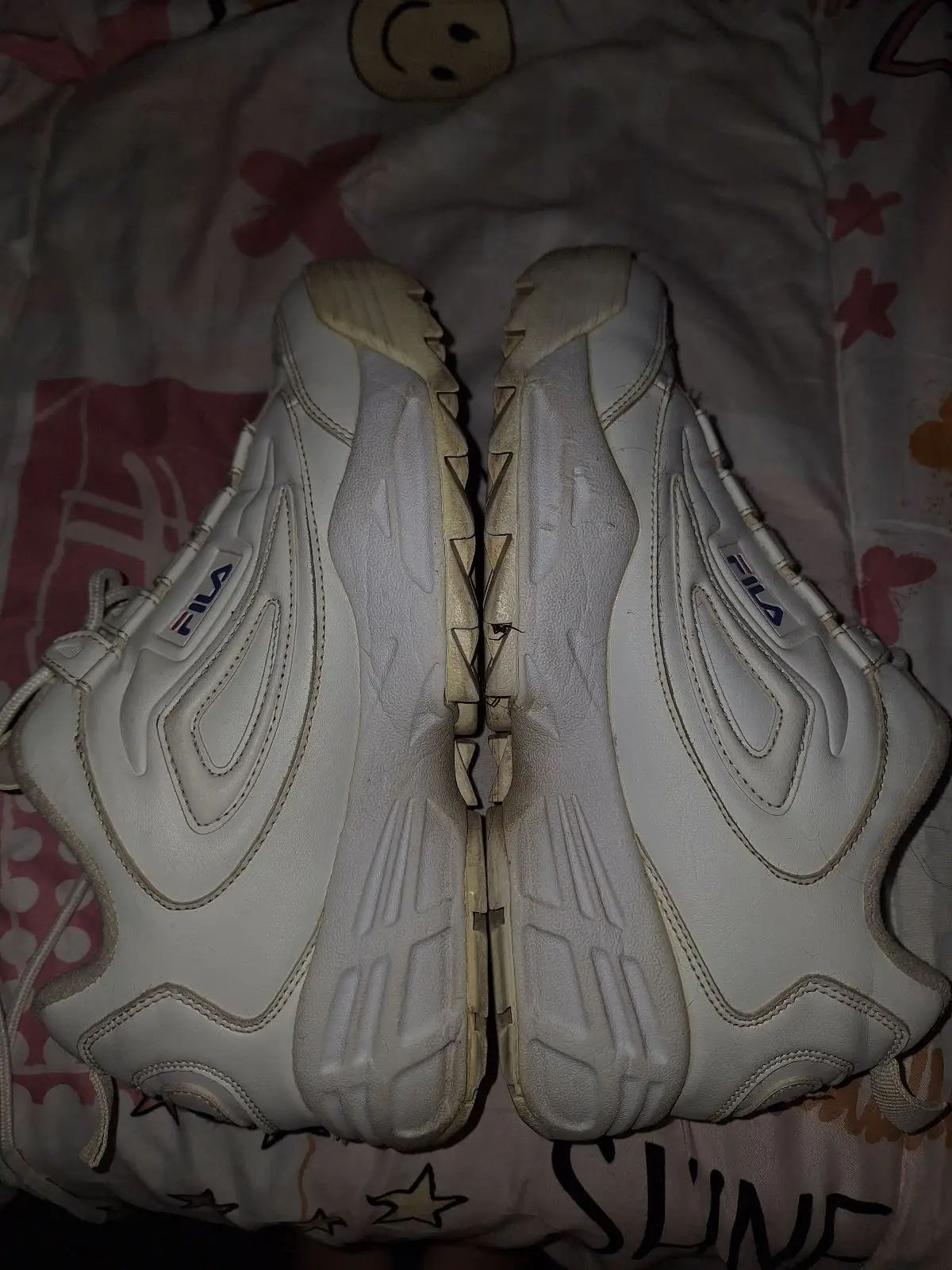 Fila Disruptors White Chunky Sneakers
