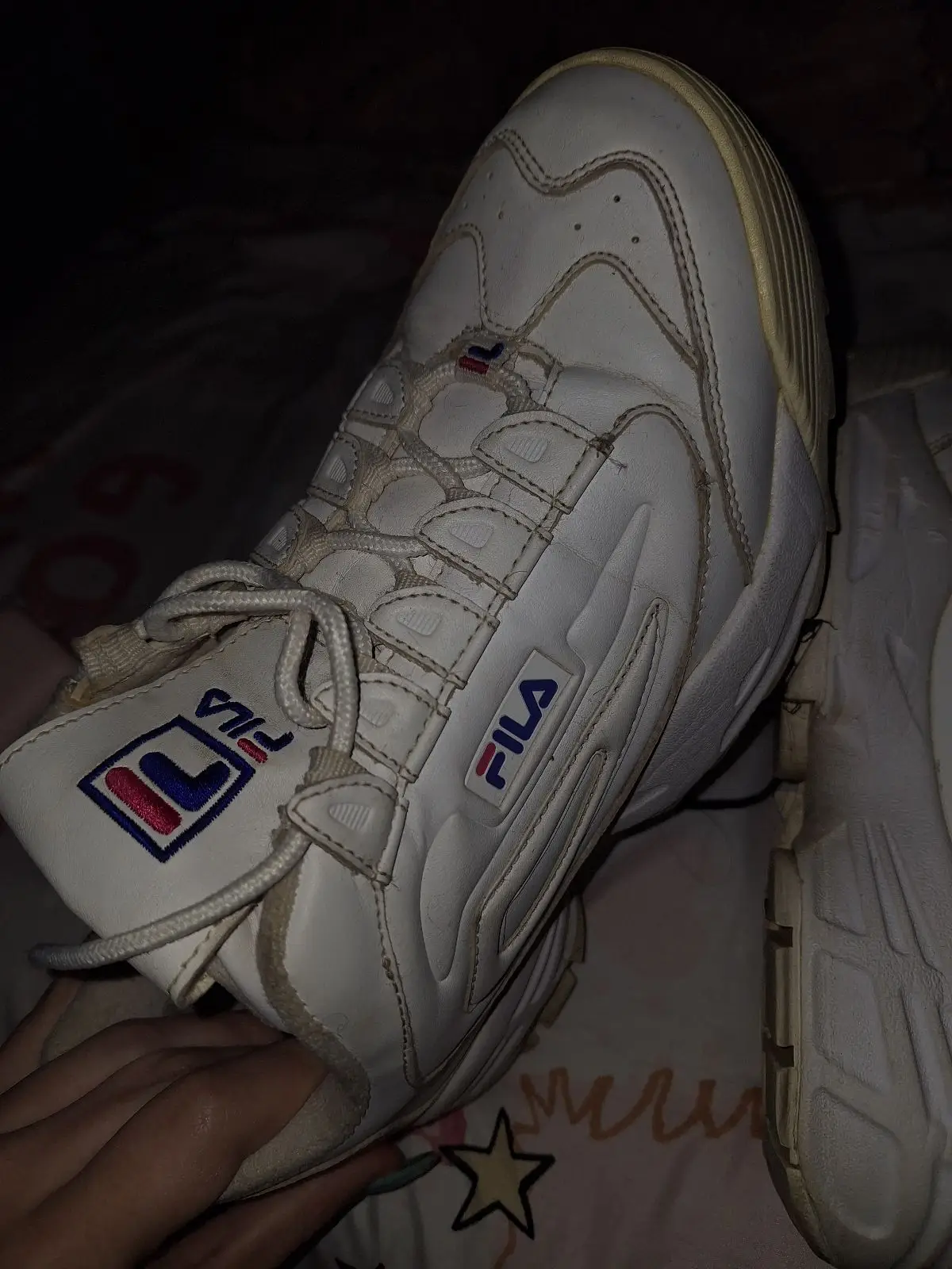 Fila Disruptors White Chunky Sneakers