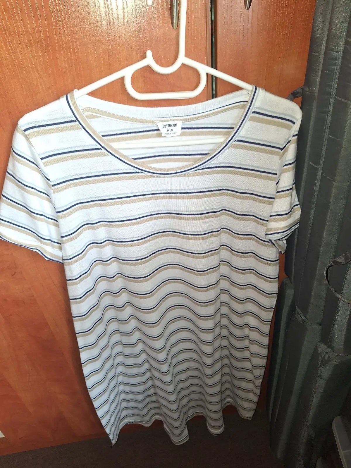 Cotton On Striped Short Sleeve T-Shirt