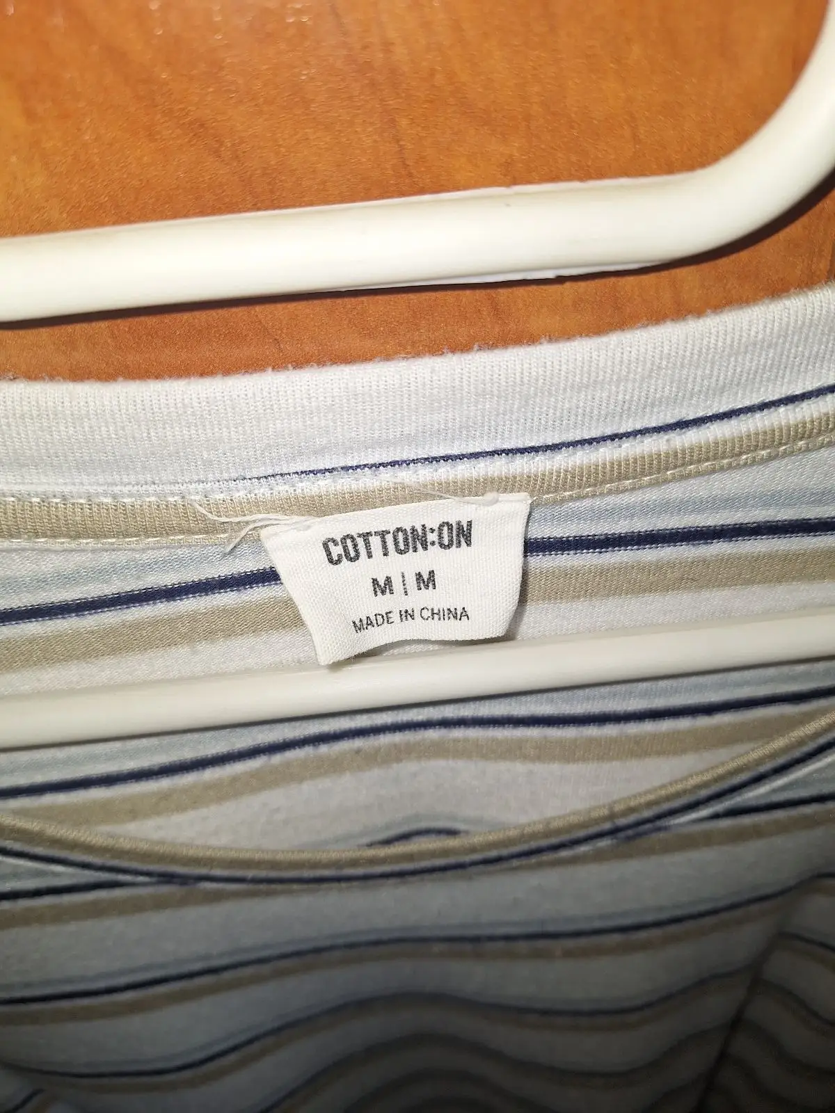 Cotton On Striped Short Sleeve T-Shirt