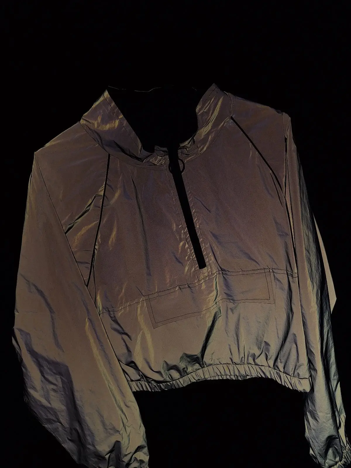 Edgars Reflective Half-Zip Windbreaker