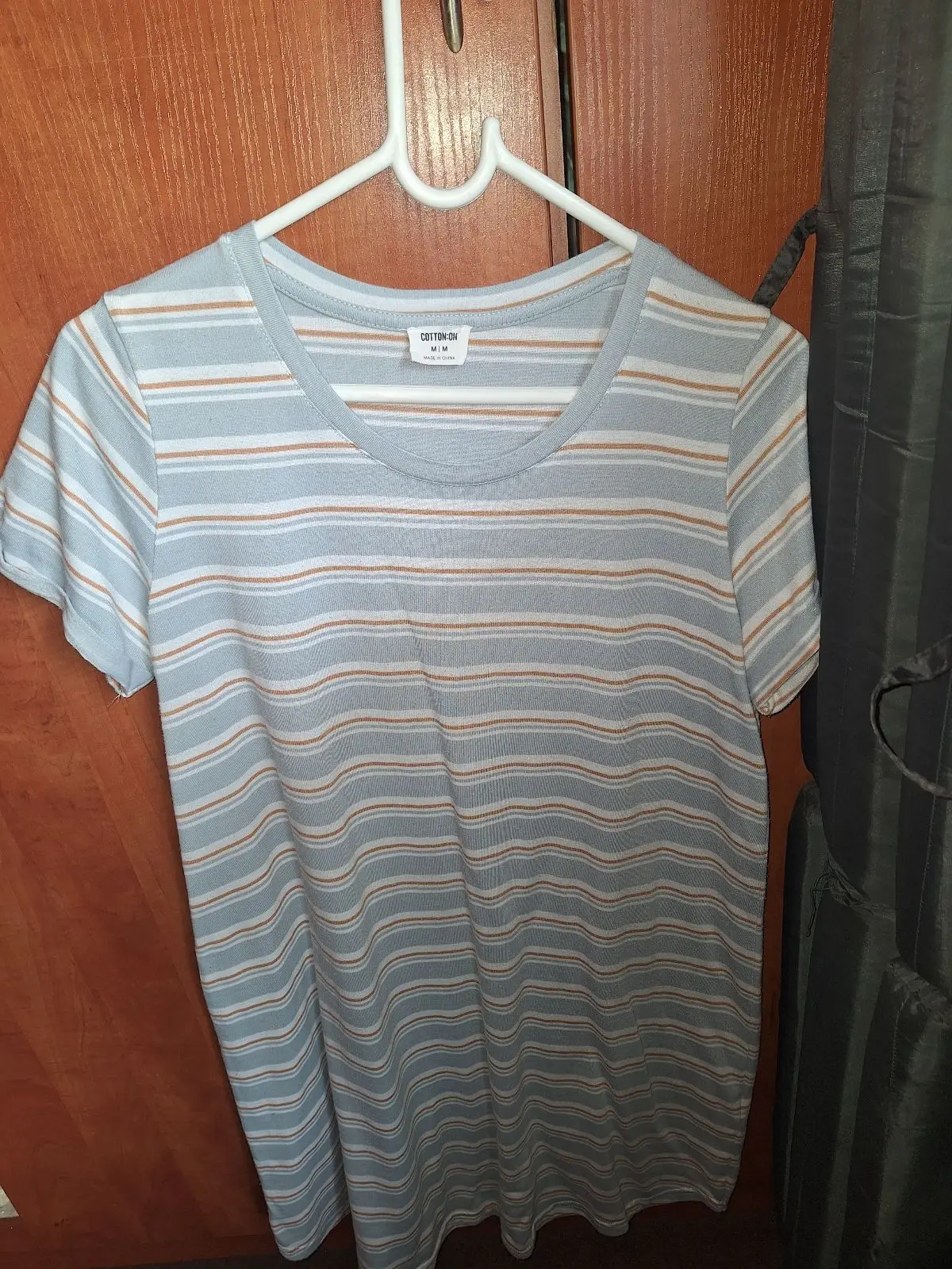 Cotton On Striped Short Sleeve T-Shirt