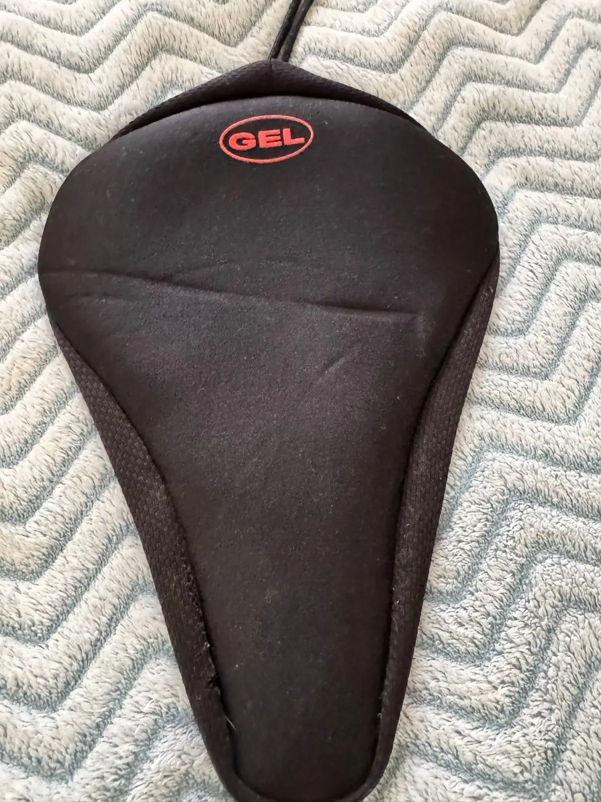 Black Gel Bicycle Saddle Cover