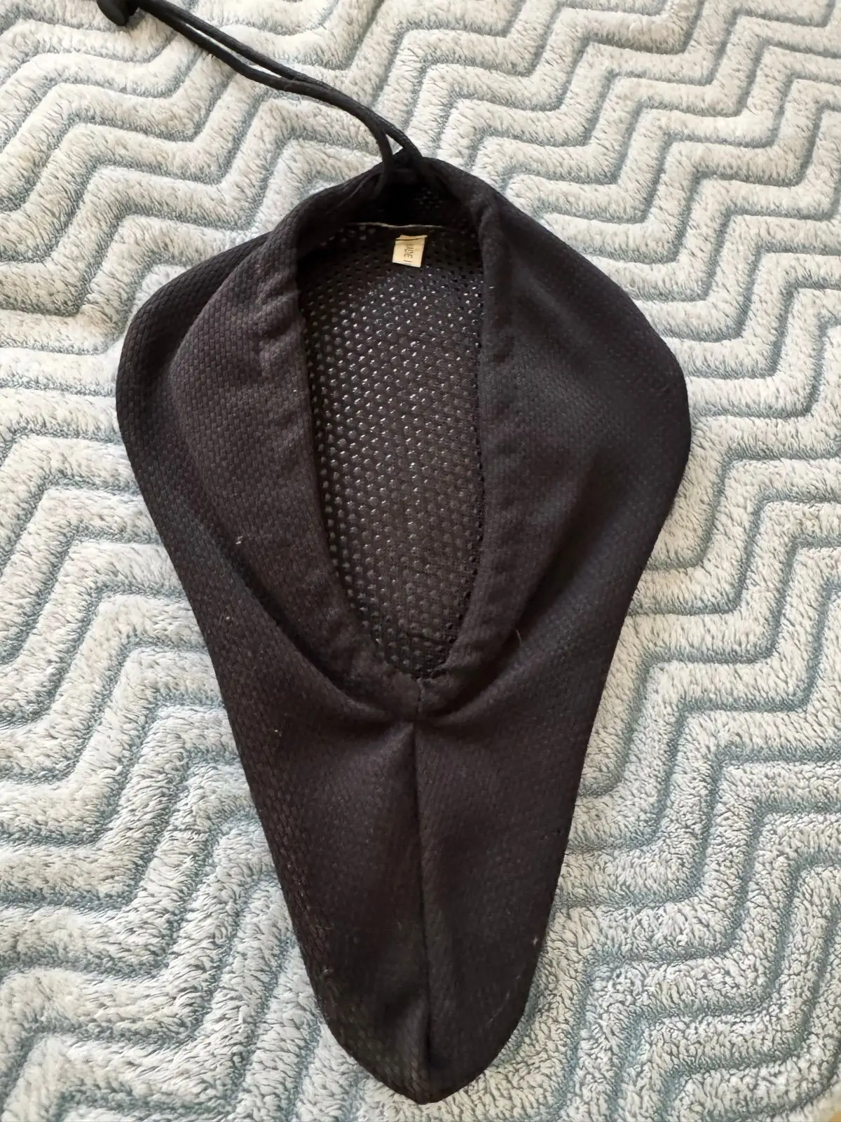 Black Gel Bicycle Saddle Cover