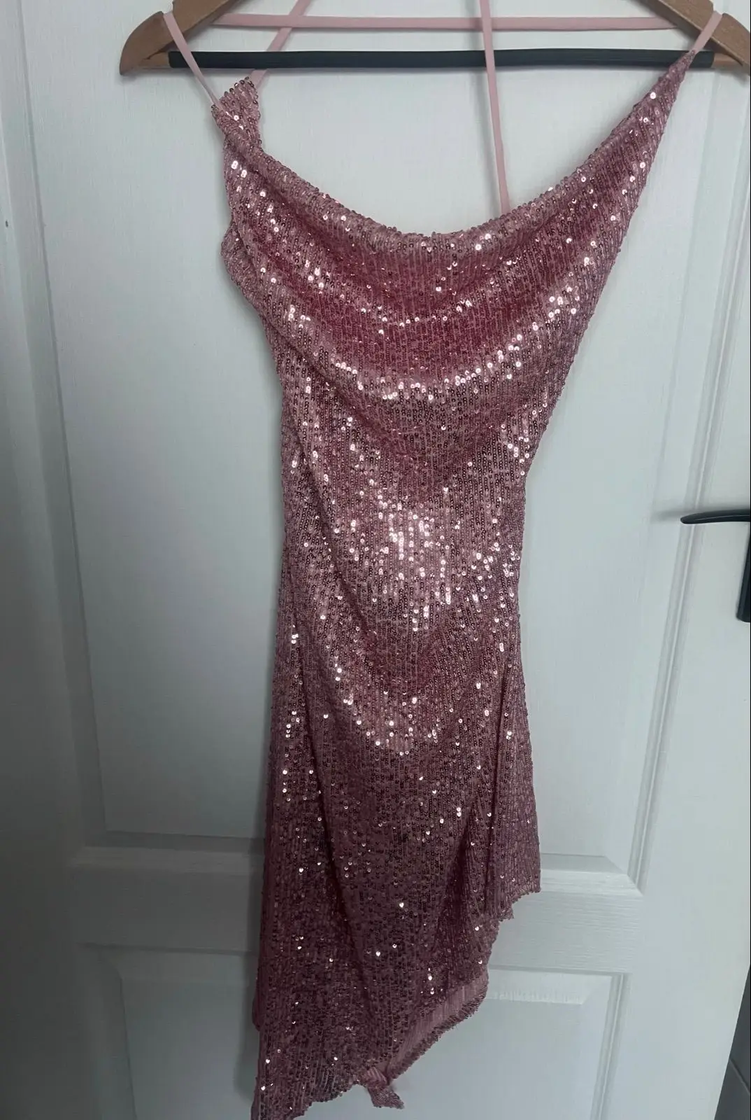ASOS Pink Sequin Dress