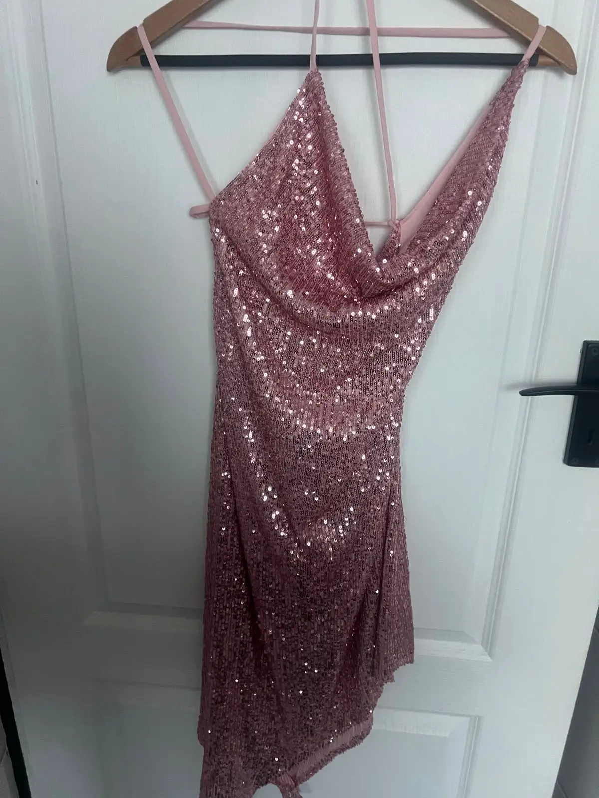 ASOS Pink Sequin Dress