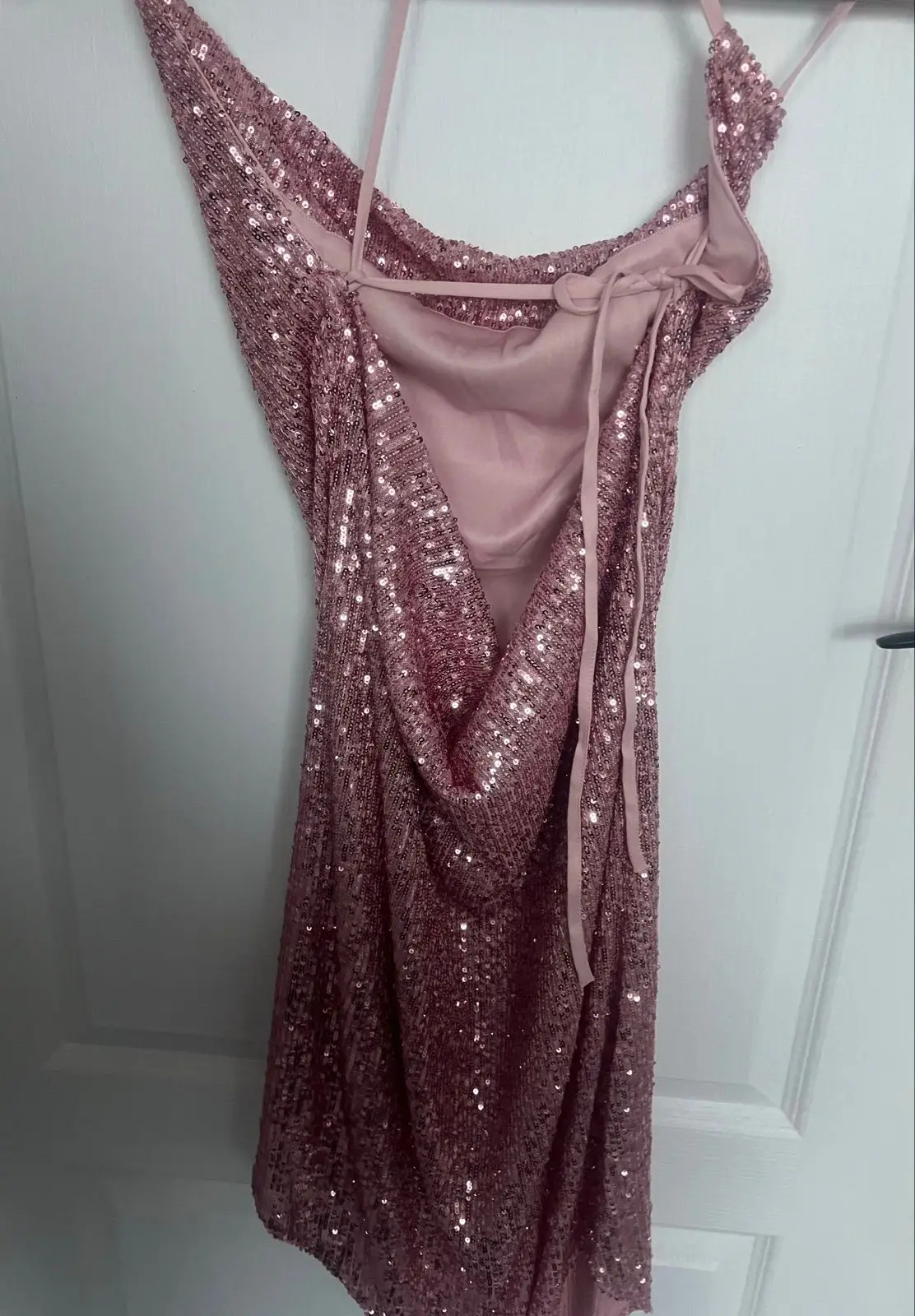 ASOS Pink Sequin Dress