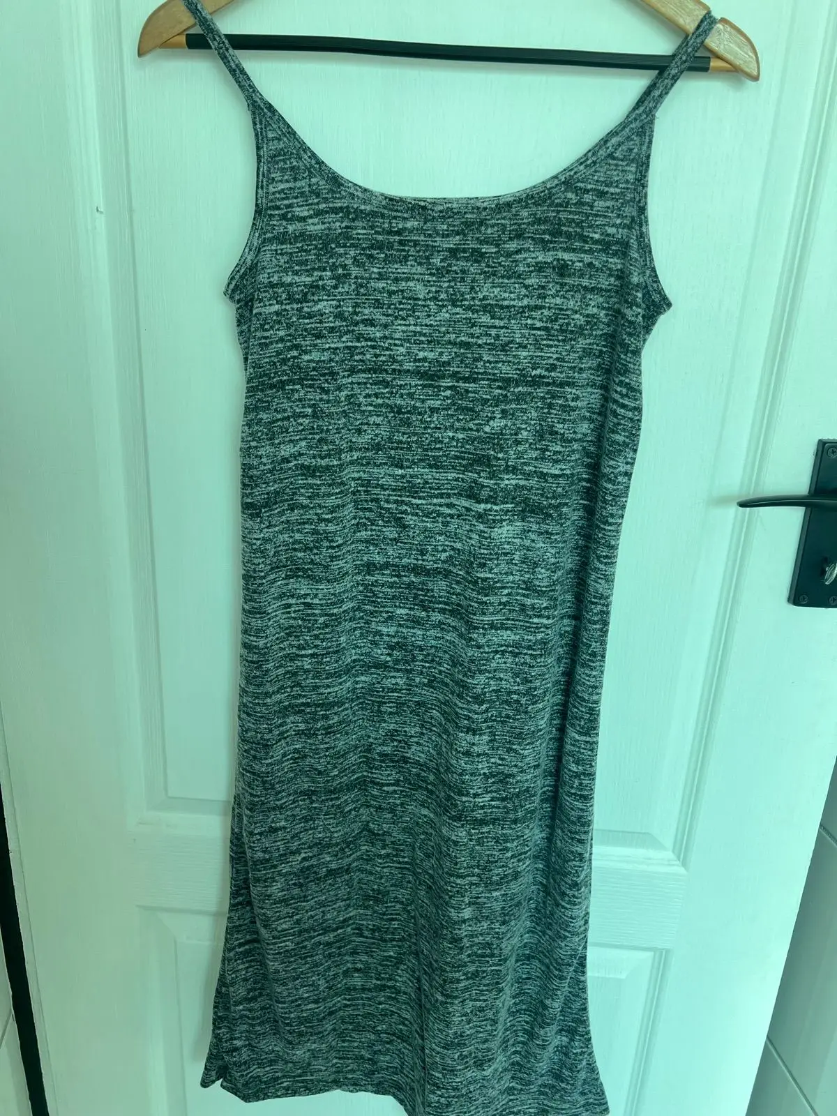 Trend Grey Marle Longline Cardigan and Top Set
