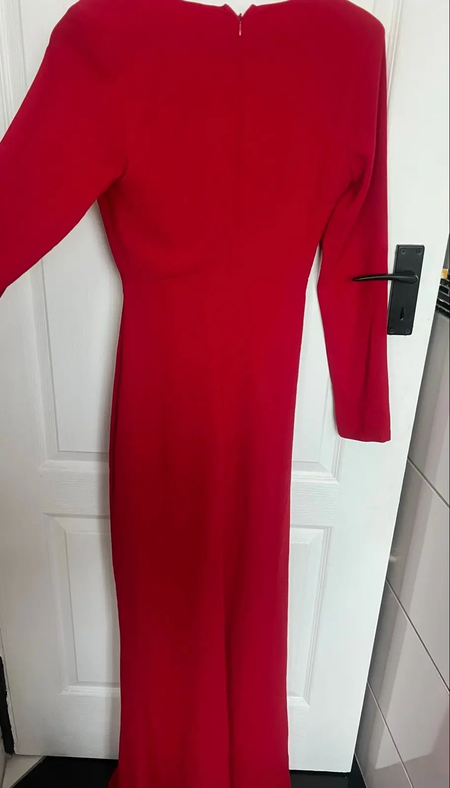 Trendyol Red Long Sleeve Dress