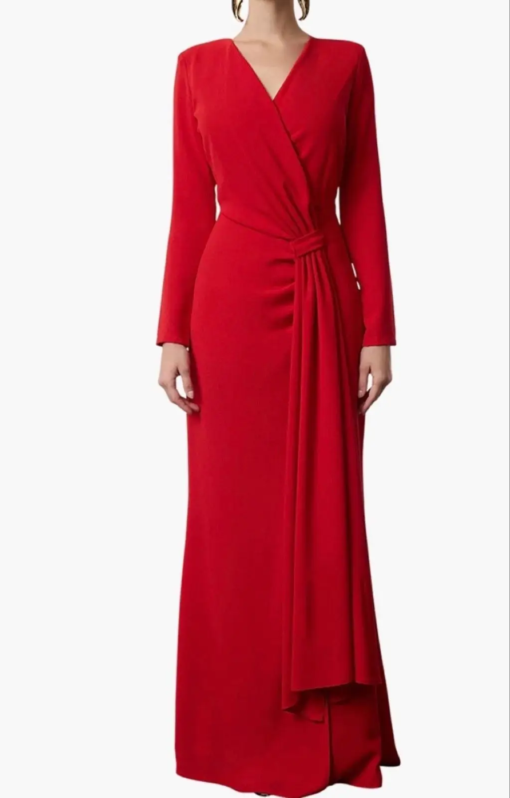 Trendyol Red Long Sleeve Dress