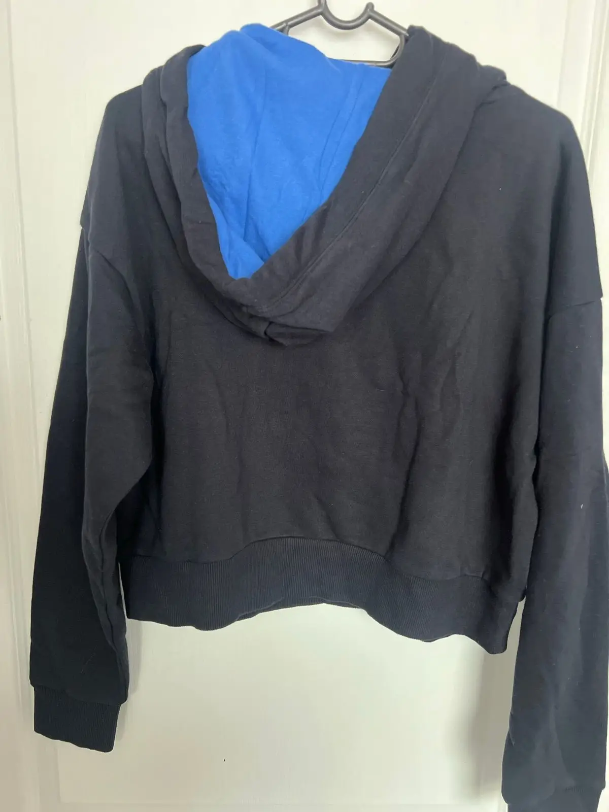 Napapijri Blue Hoodie with Front Pouch Pocket