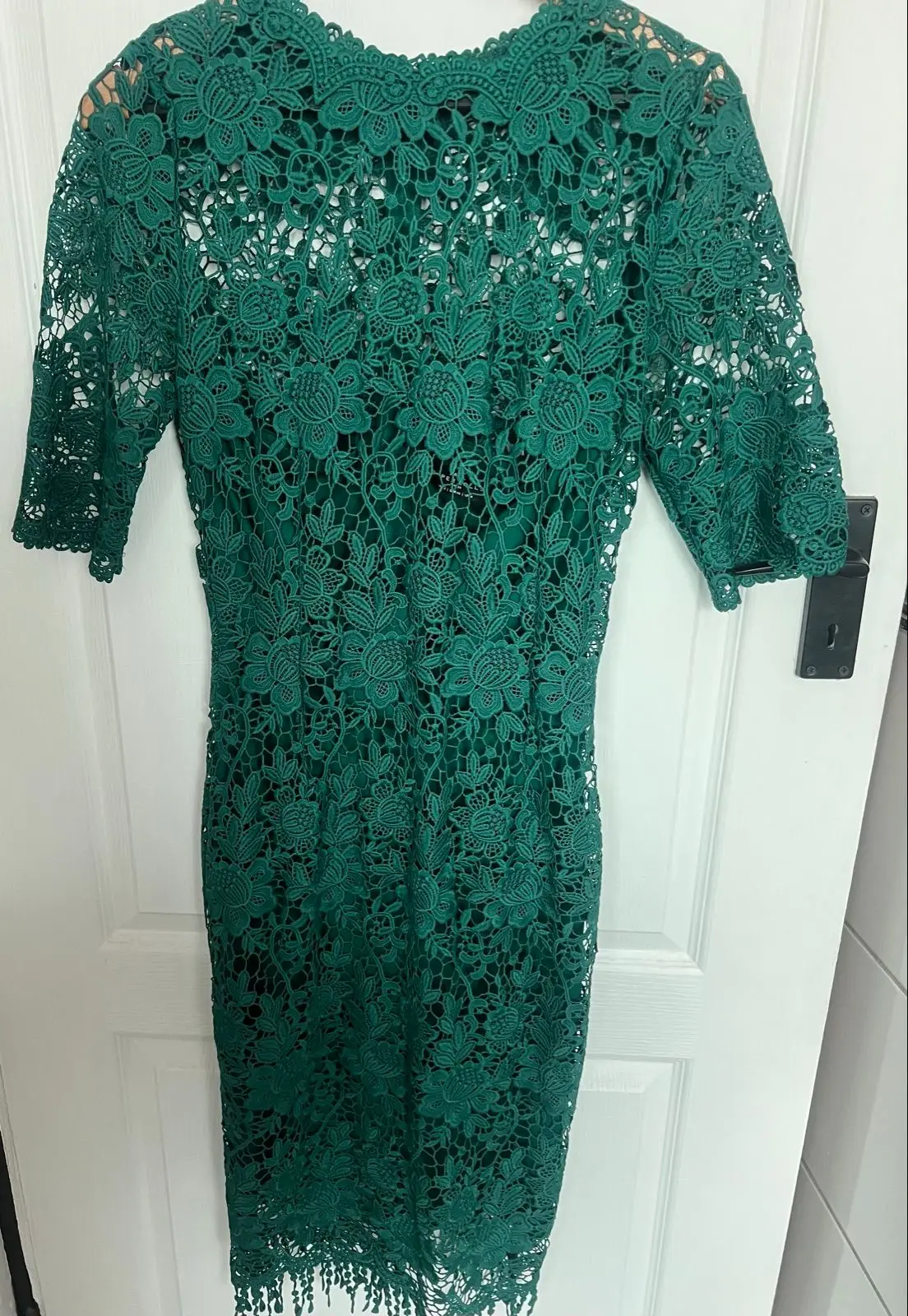 Green Lace Dress Size M