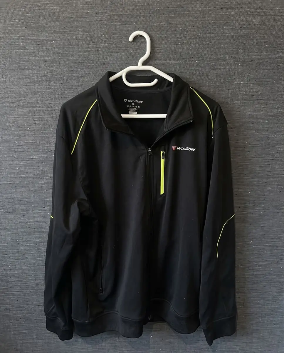 Tecnifibre Men's Performance Tennis / Squash Track Jacket – XXL