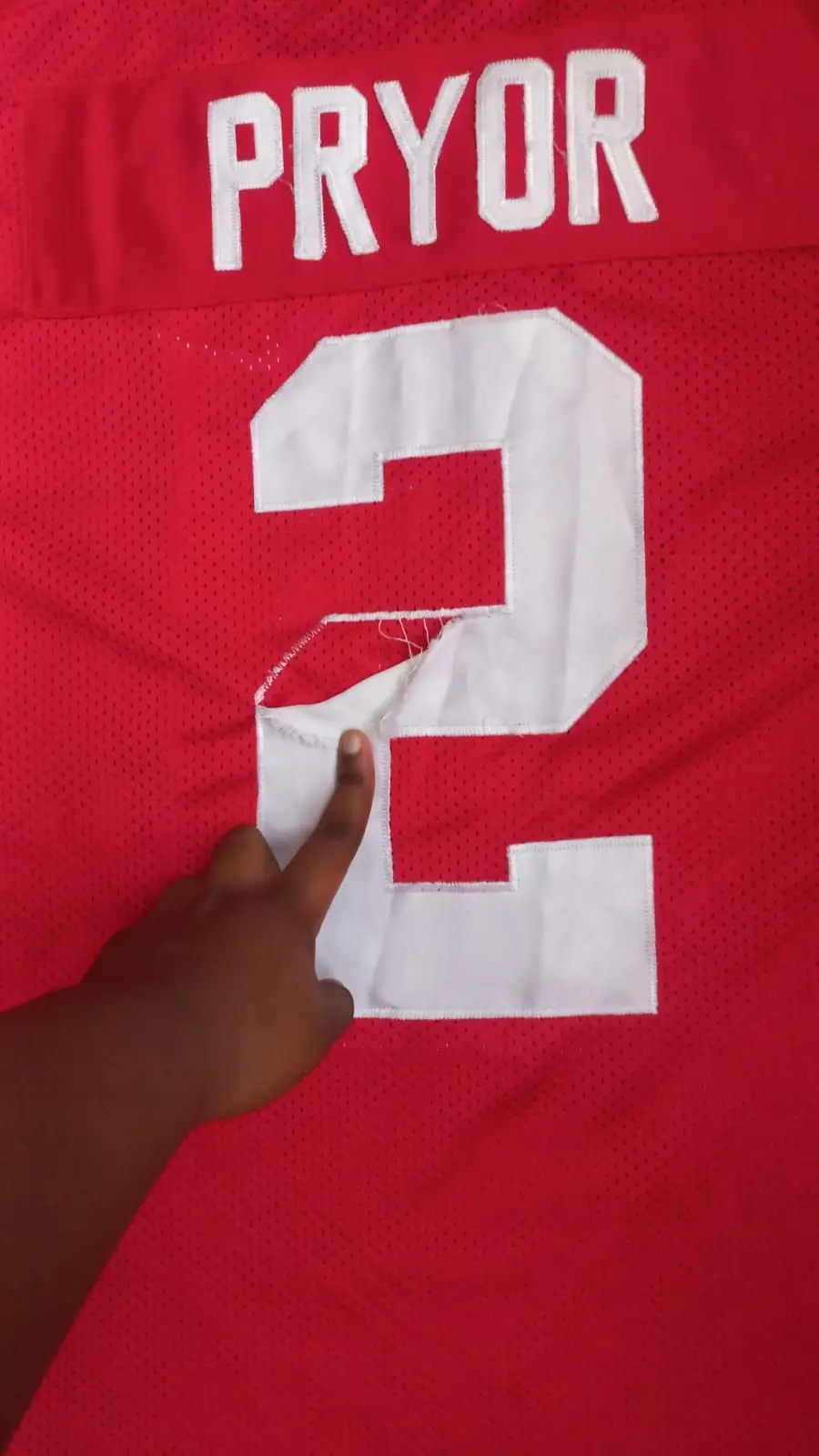 Nike Ohio State Red Jersey and Grey Track Pants Bundle
