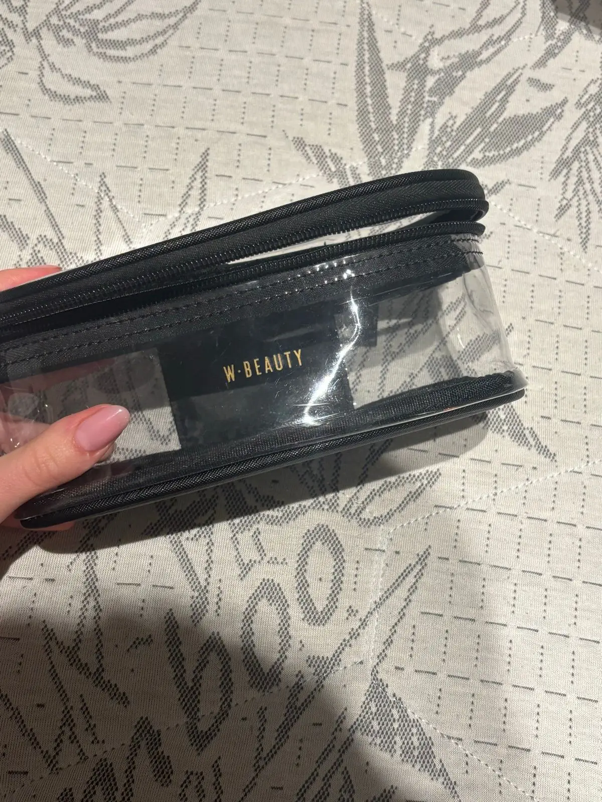 Woolworths W Beauty Clear Cosmetic Bag