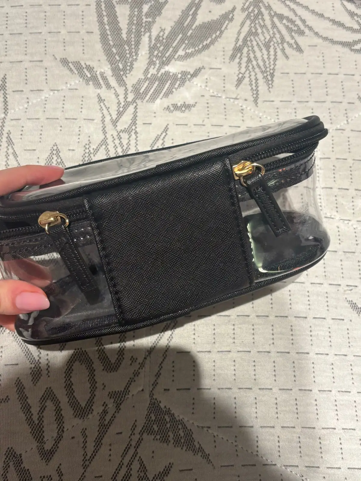 W Beauty Clear Cosmetic Bag
