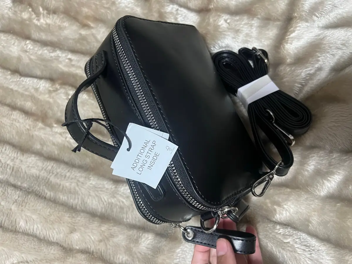 Sinsay Black Bag with Strap