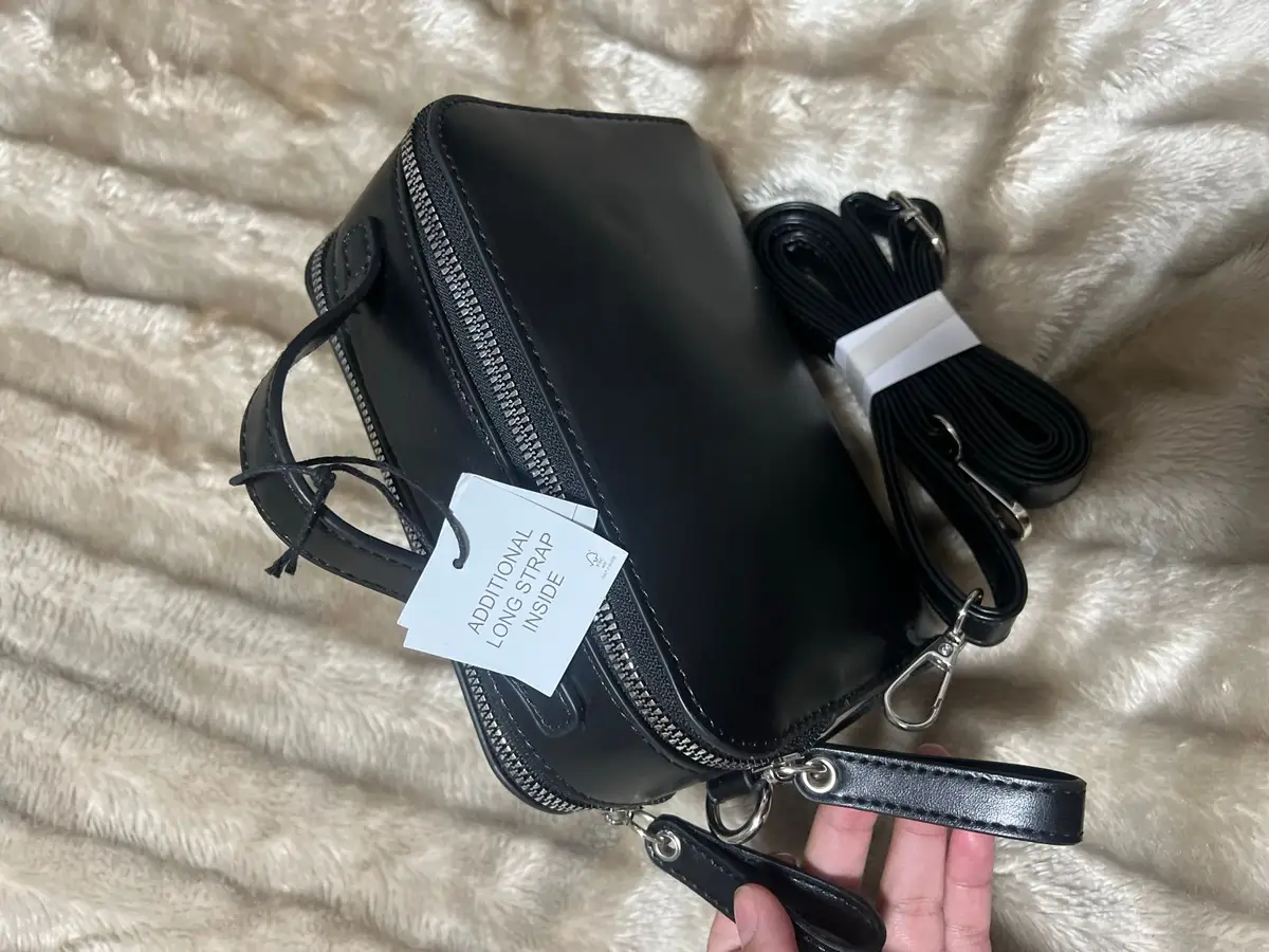 Sinsay Black Bag with Strap
