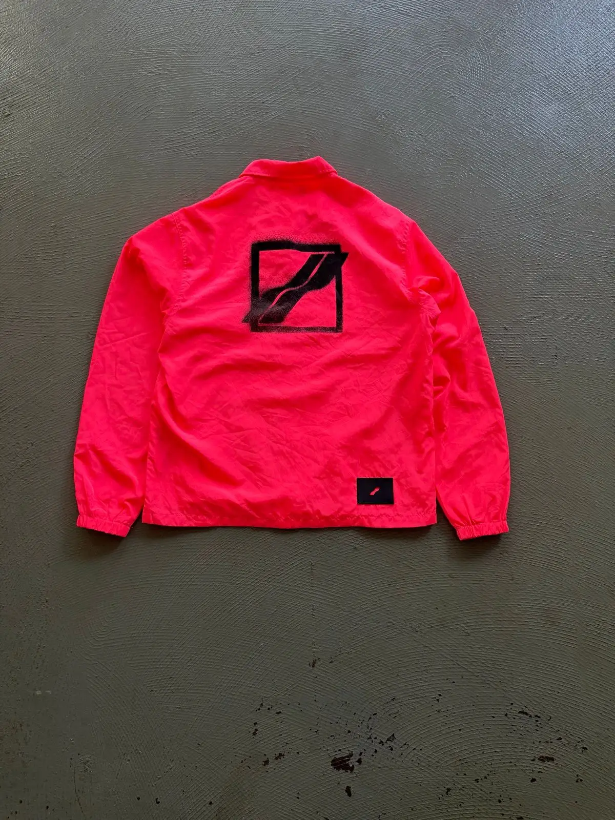 WE11DONE Hot Pink Coach Jacket