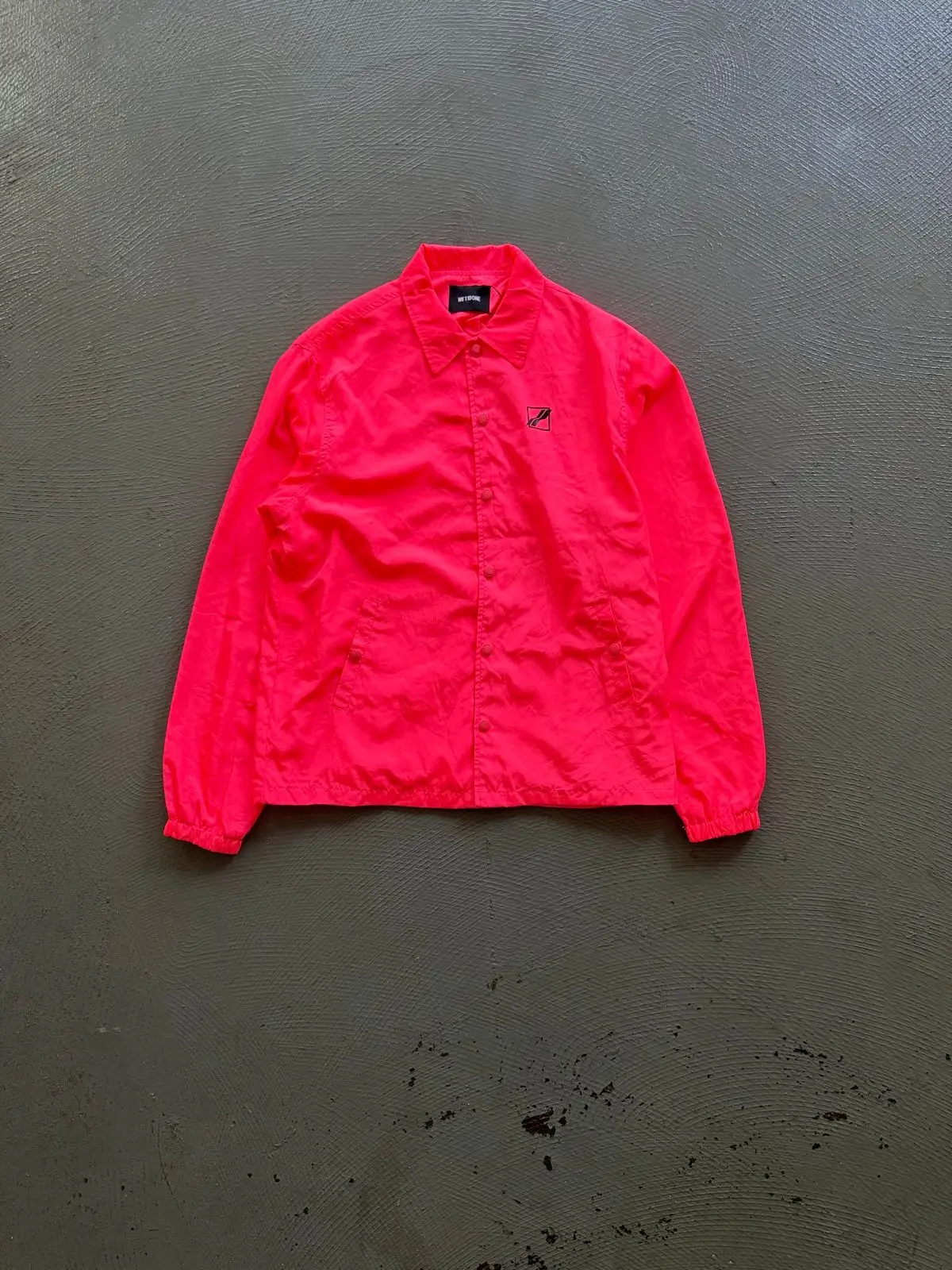 WE11DONE Hot Pink Coach Jacket