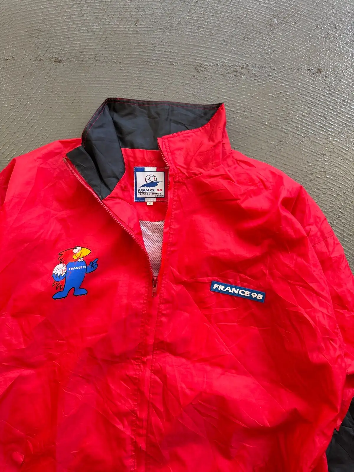 Vintage France 98 World Cup Windbreaker Jacket