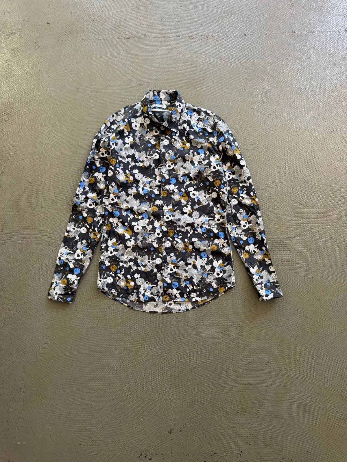 Kenzo Paris Moon Map Long Sleeve Shirt