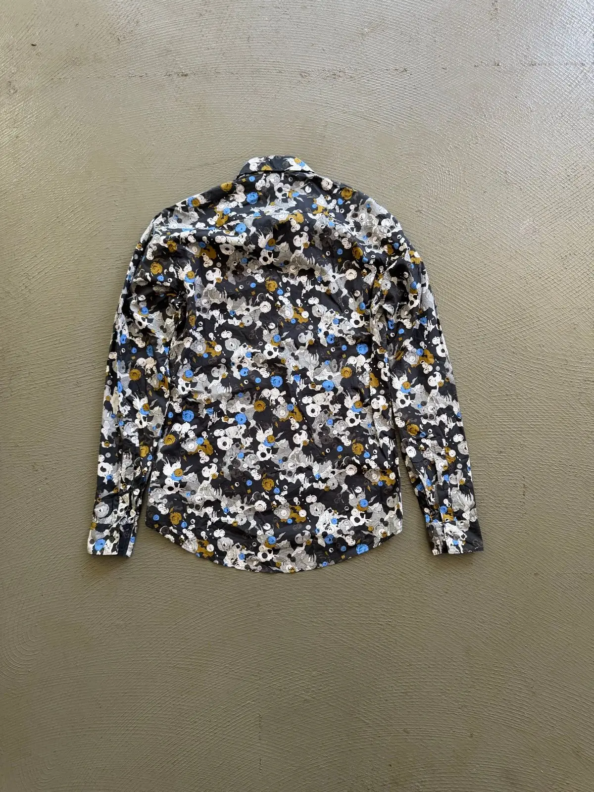 Kenzo Paris Moon Map Long Sleeve Shirt