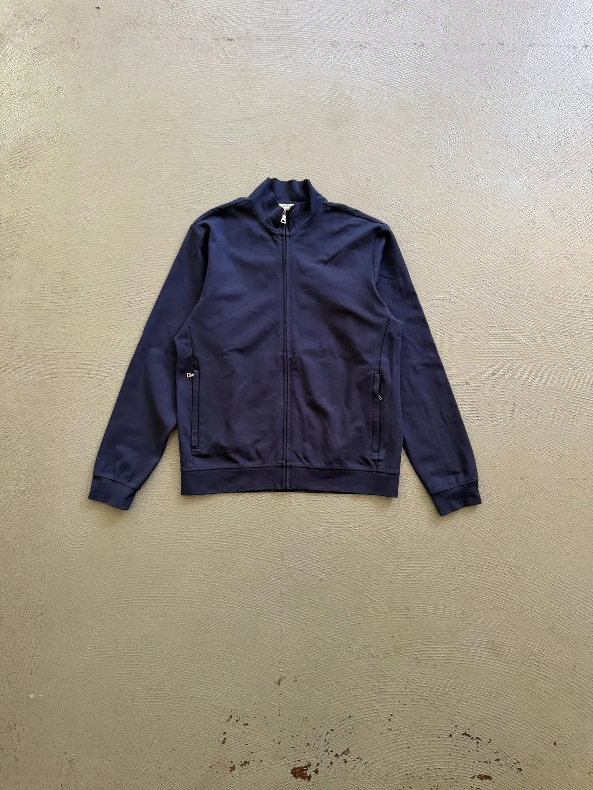Prada Vintage Zip Up Jacket Navy