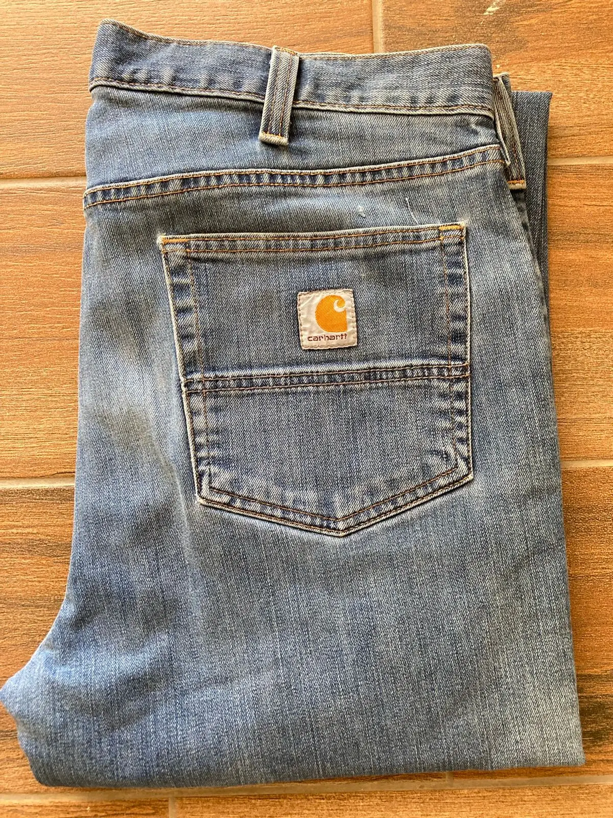 Carhartt Blue Denim Jeans Size 36