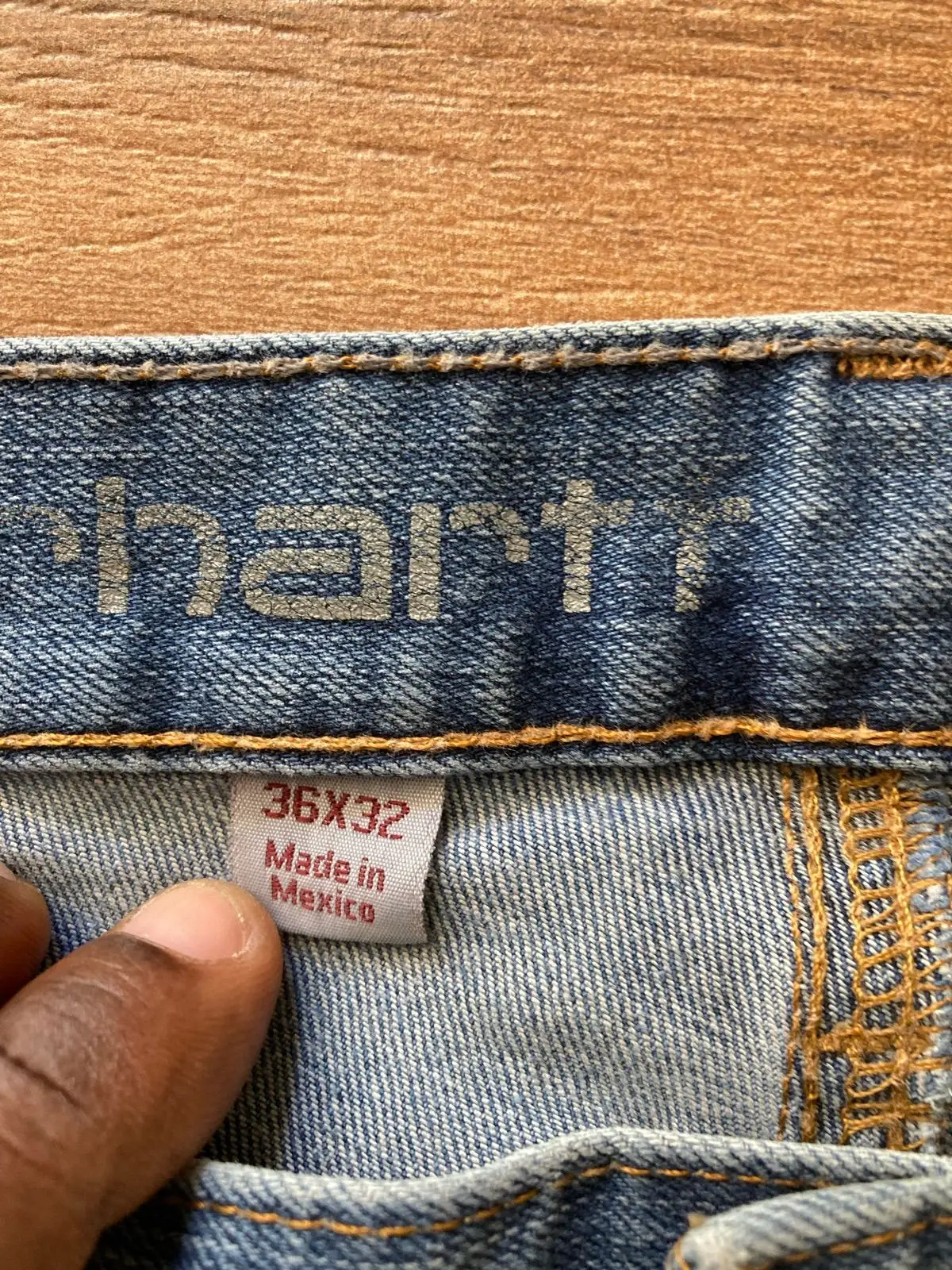 Carhartt Blue Denim Jeans Size 36