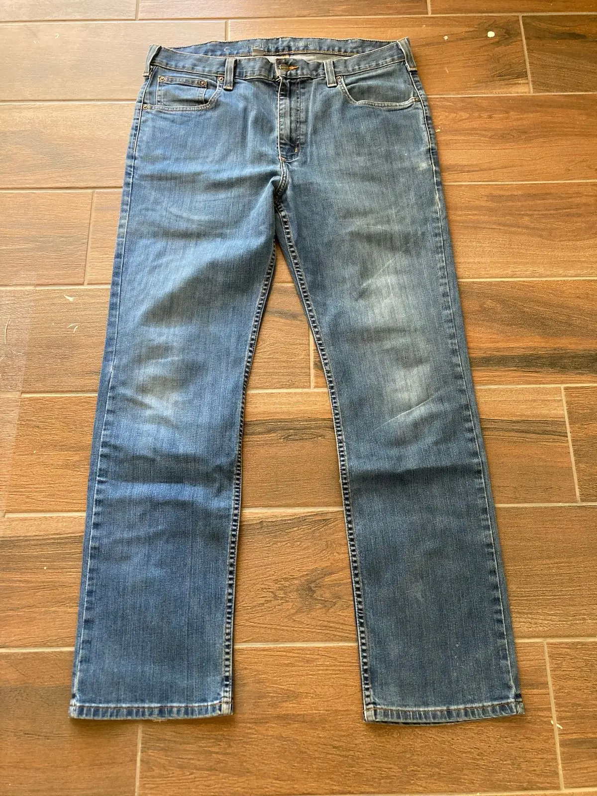 Carhartt Blue Denim Jeans Size 36