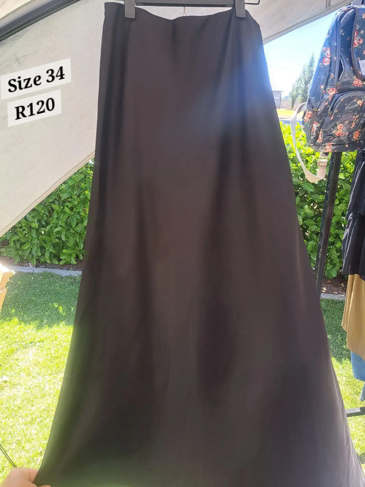 Black Maxi Skirt Size 34