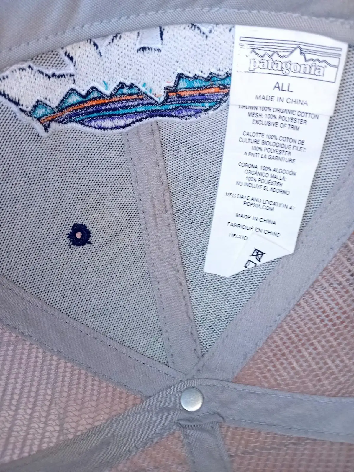 Patagonia Tie-Dye Bear Patch Cap