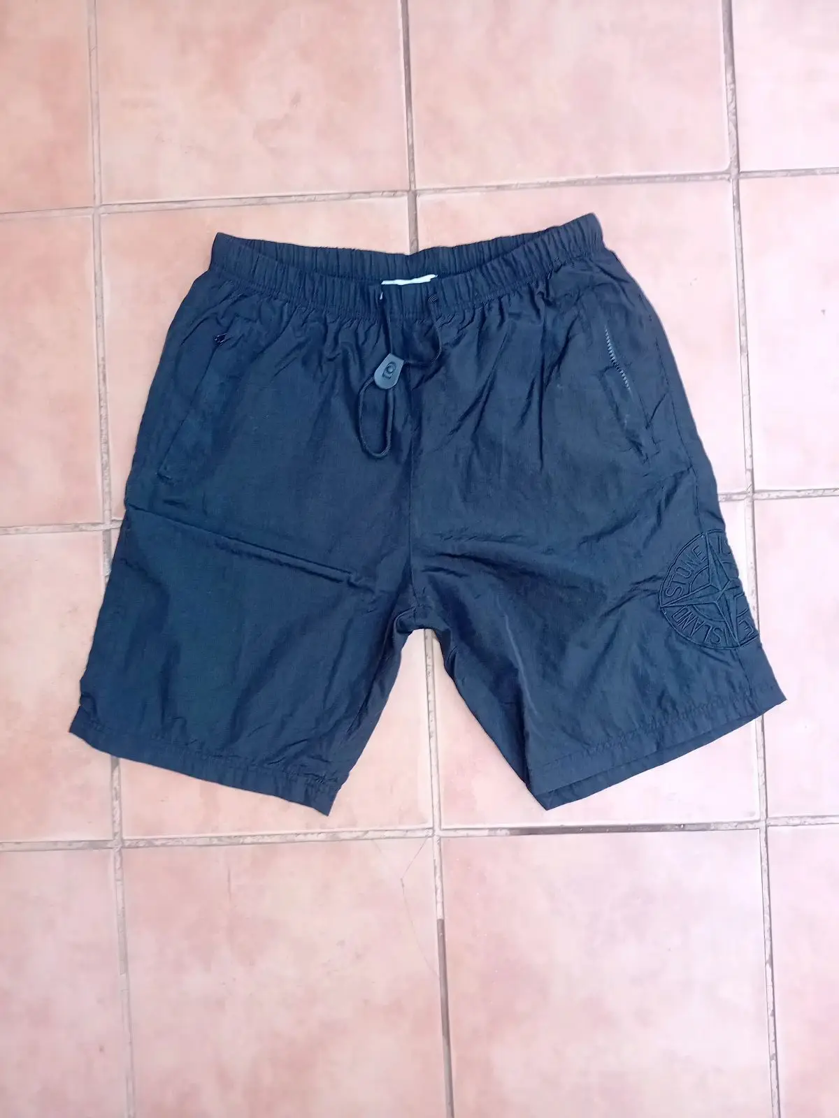 Stone Island Black Shorts Size M