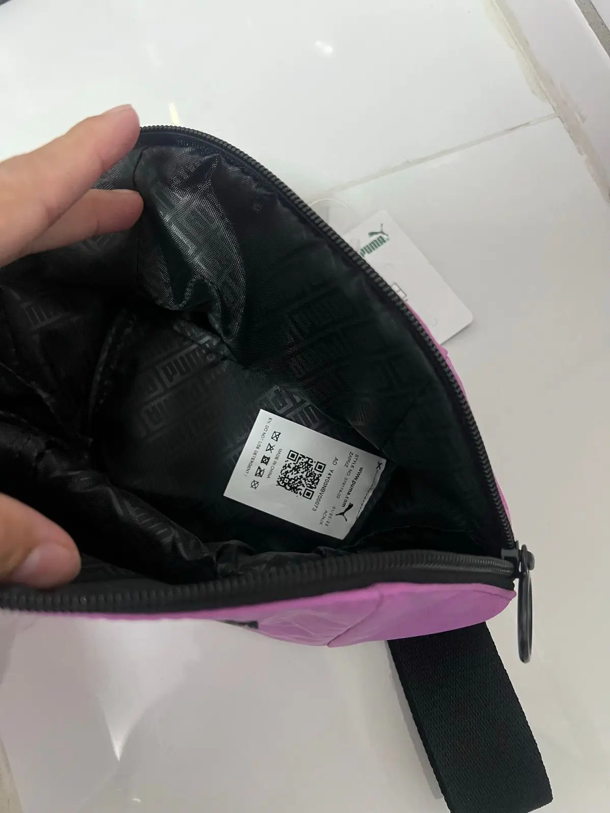 Puma Pink Wrist Bag