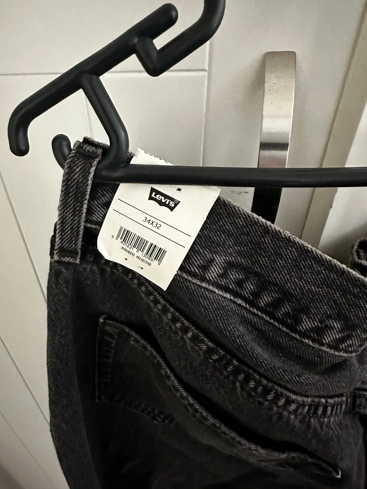 Levi's Studded Black Denim Jeans