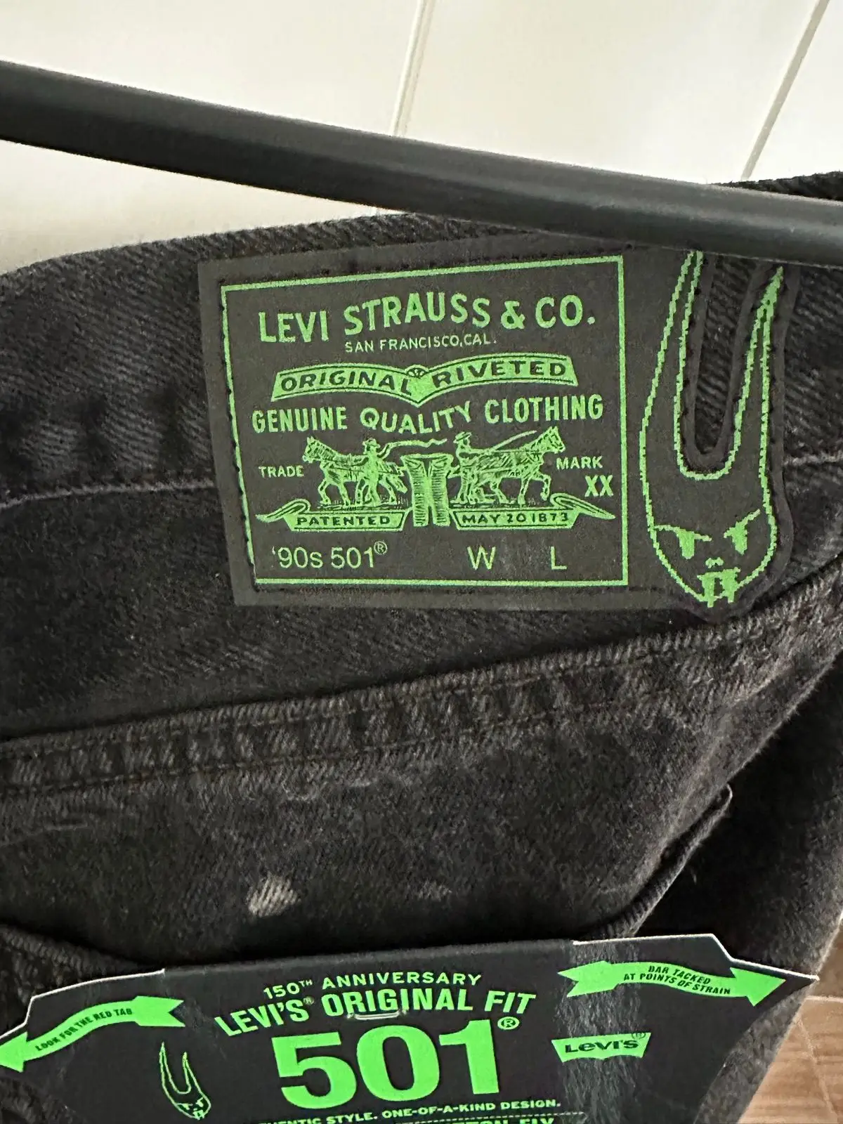 Levi's Women's Black Special Release Denim Jeans