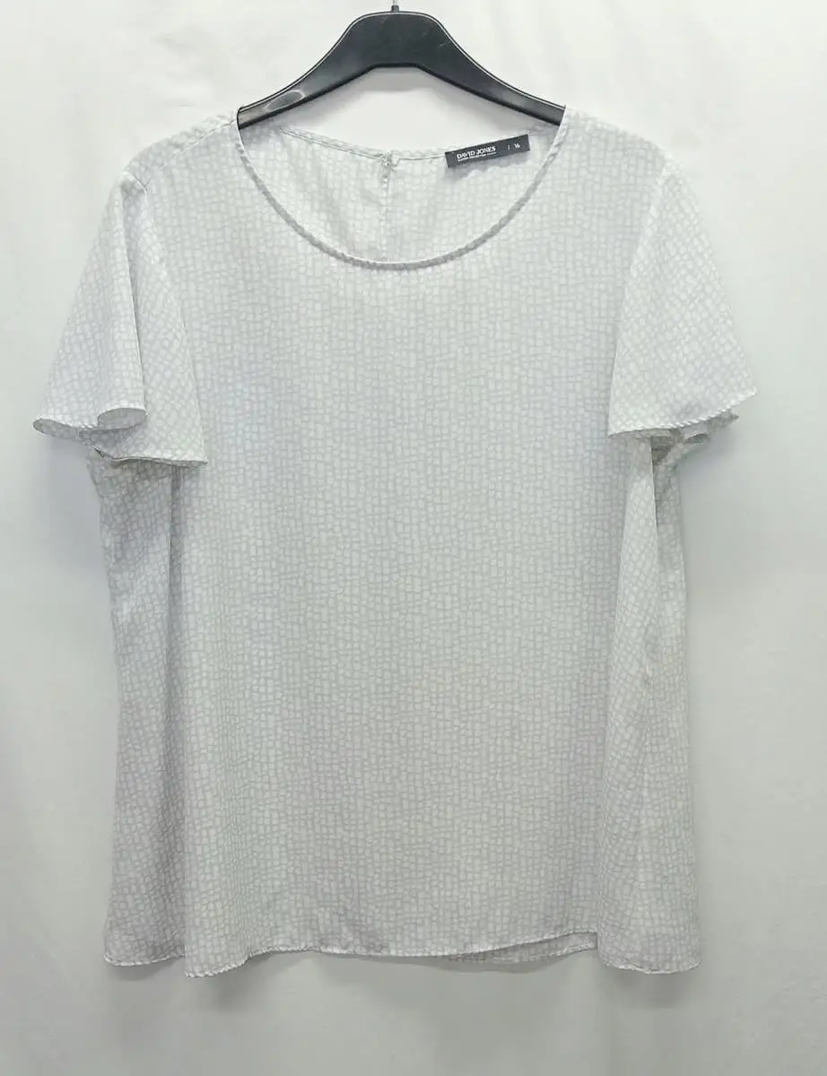 David Jones short sleeve blouse