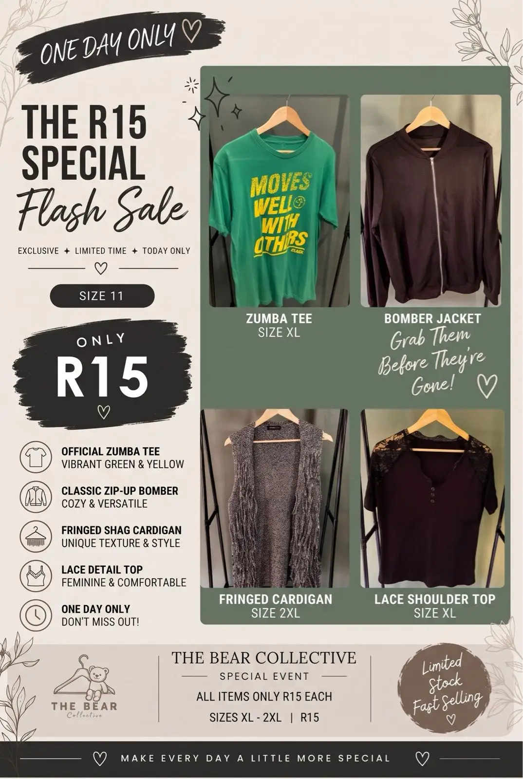 4-Piece Clothing Bundle