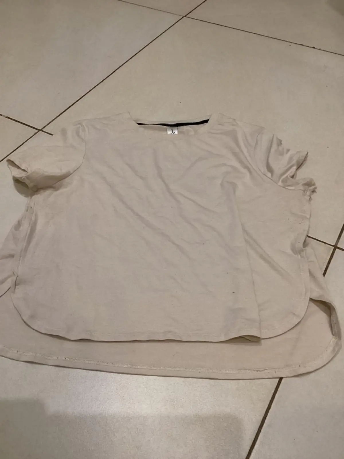 Mr Price Beige Short Sleeve Top XL