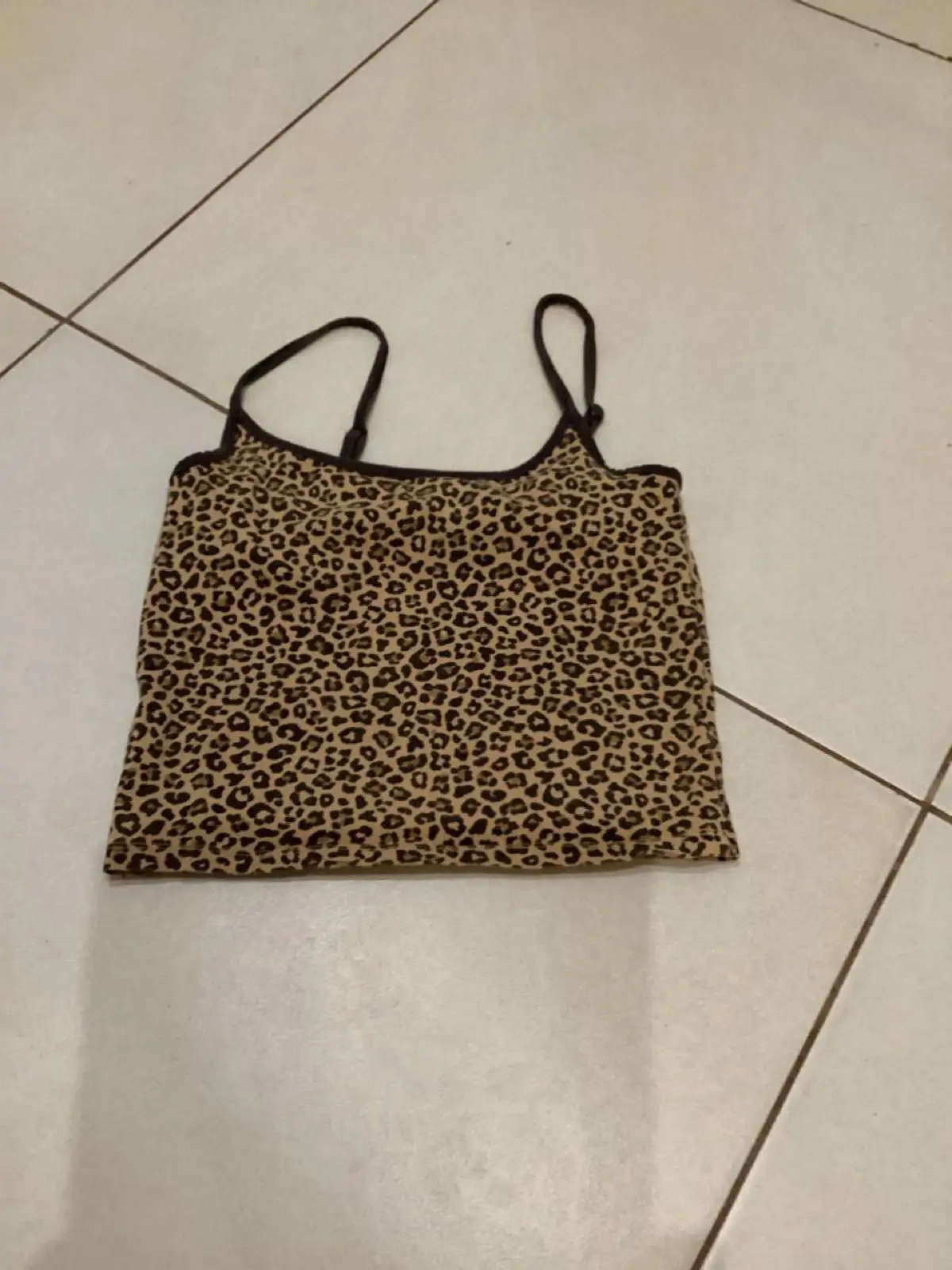 Leopard Print Camisole Top