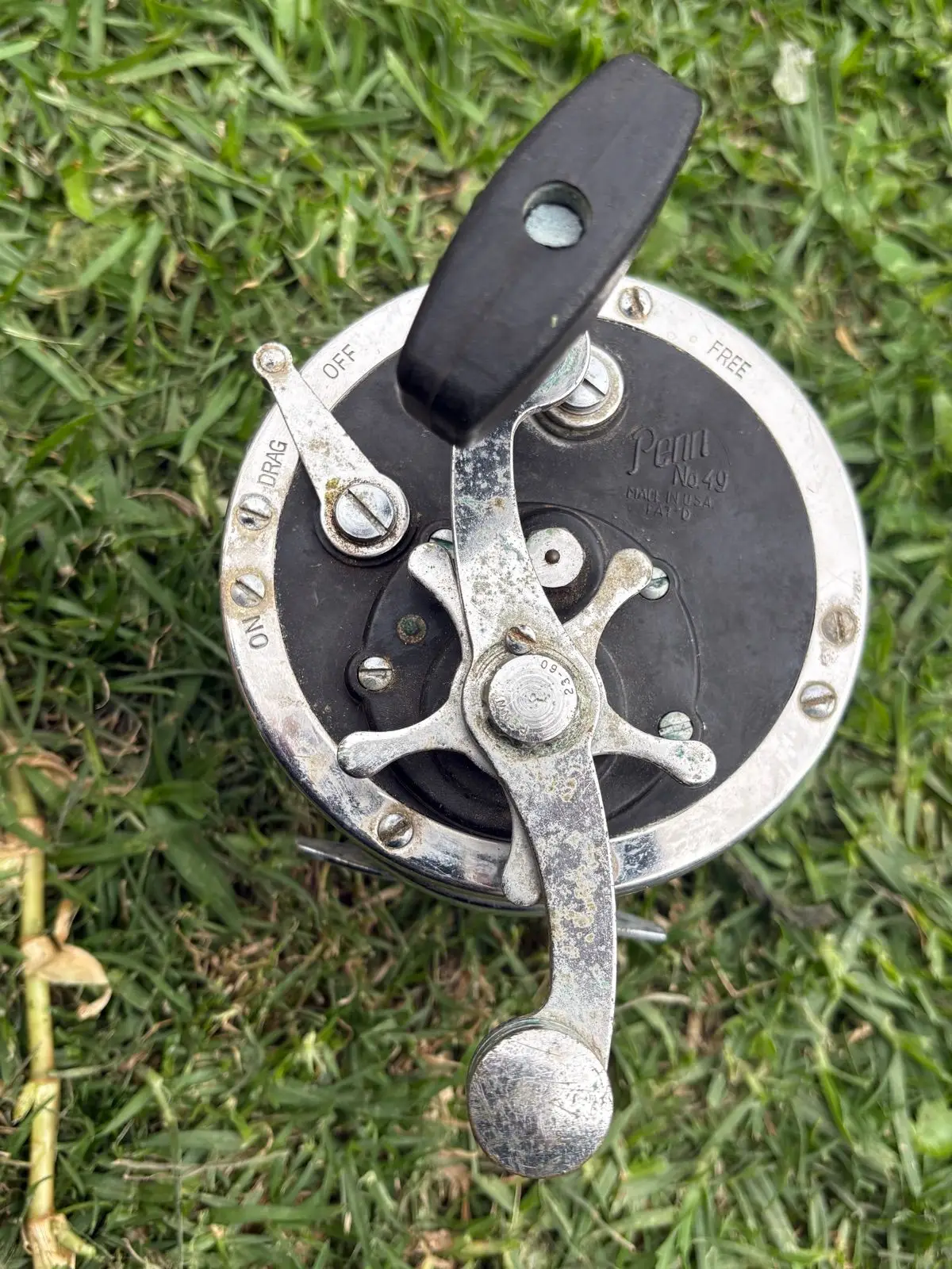 Vintage Penn No. 49 Deep Sea Fishing Reel
