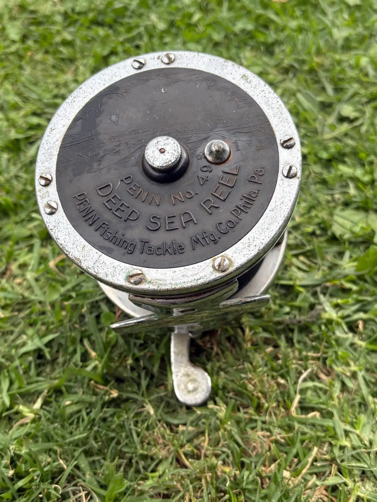 Vintage Penn No. 49 Deep Sea Fishing Reel